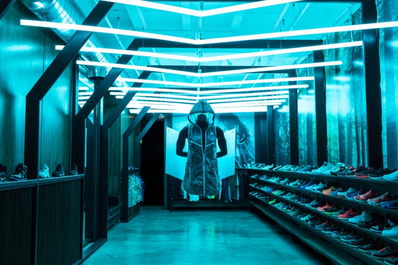Nike Tech Pack Hyperfuse 裝置藝術 @ Blends, Beverly Hills