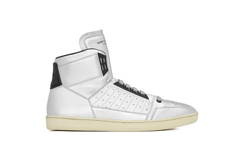 Saint Laurent Leather Court Classic 「Metallic」配色系列