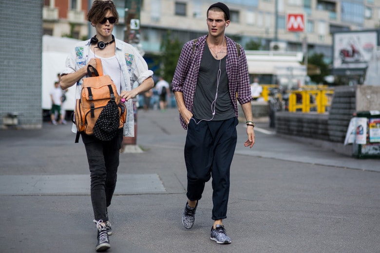 Streetsnaps: 2016 春夏米蘭男裝週街拍特輯 Part 1