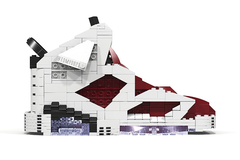 LEGO® 版 Air Jordan VI「Carmine」積木玩具