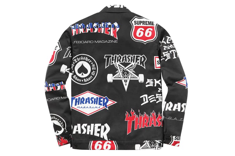 Thrasher x Supreme 2015 春夏聯名系列