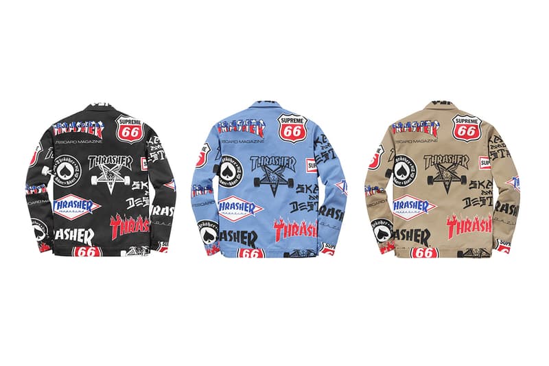 Thrasher x Supreme 2015 春夏聯名系列