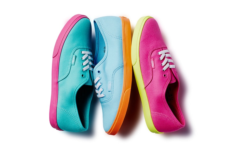 Vans 2015 夏季 Authentic 螢光系列