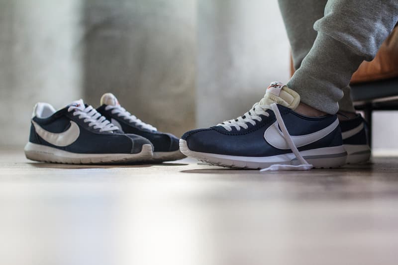 近賞 fragment design x Nike Roshe Cortez SP 聯名鞋履