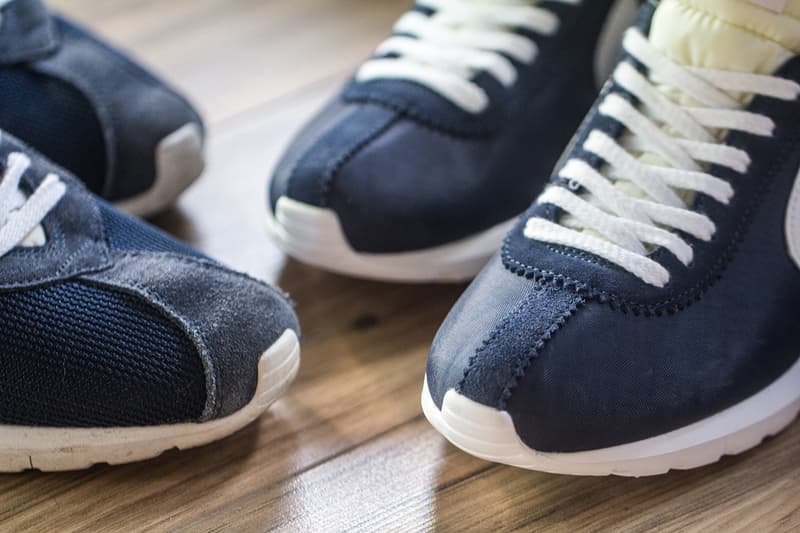 近賞 fragment design x Nike Roshe Cortez SP 聯名鞋履