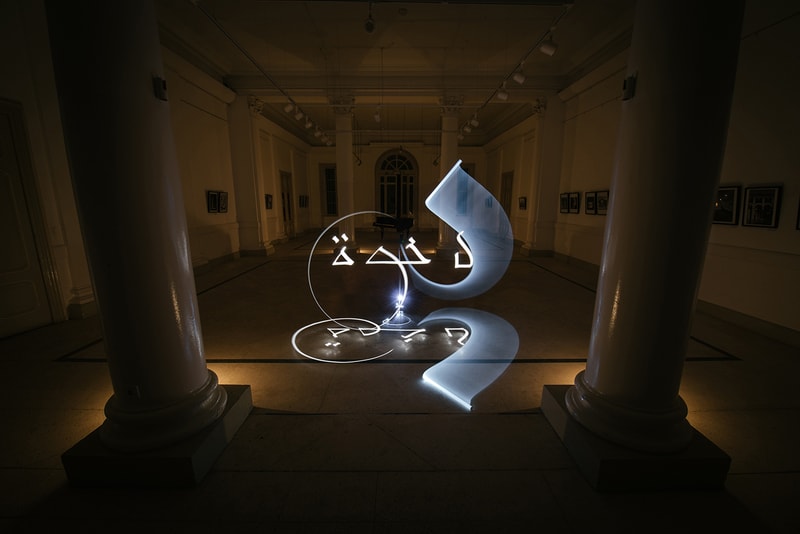 藝術家 Julien Breton 創作 3D「光線書法」