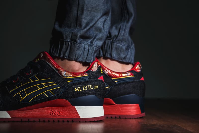 ASICS GEL-Lyte III Japan Textile Kimono「Navy」配色