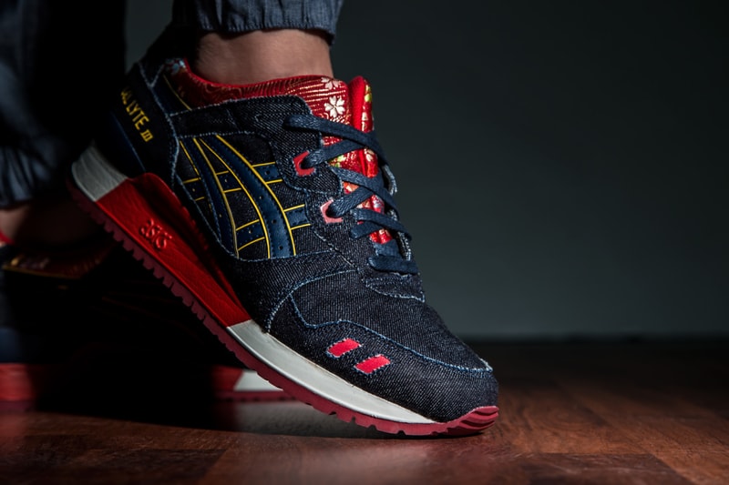 ASICS GEL-Lyte III Japan Textile Kimono「Navy」配色