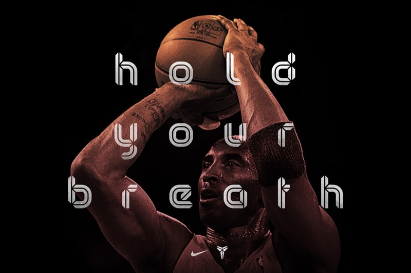 Kobe Bryant 專屬字體設計