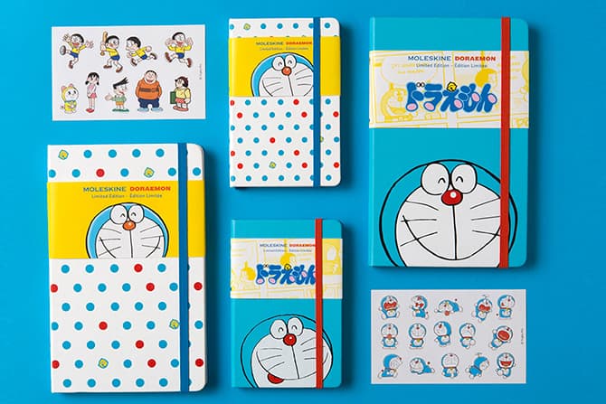 《多啦 A 夢》x Moleskine 限量筆記本系列