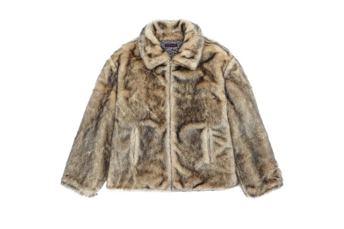 Gosha Rubchinskiy 人造皮草夾克