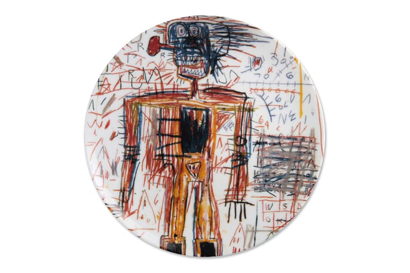 Jean-Michel Basquiat x Ligne Blanche 2015 聯名陶瓷盤系列