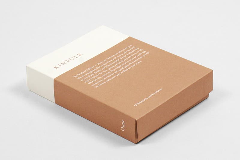 Kinfolk 釋出「The Weekend Edition」卡片系列