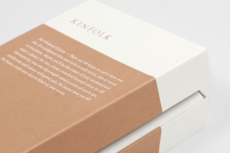 Kinfolk 釋出「The Weekend Edition」卡片系列