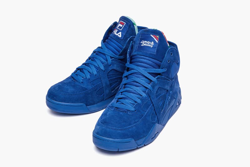 Lemar & Dauley x FILA Cage「Wavvy Blue」聯名配色