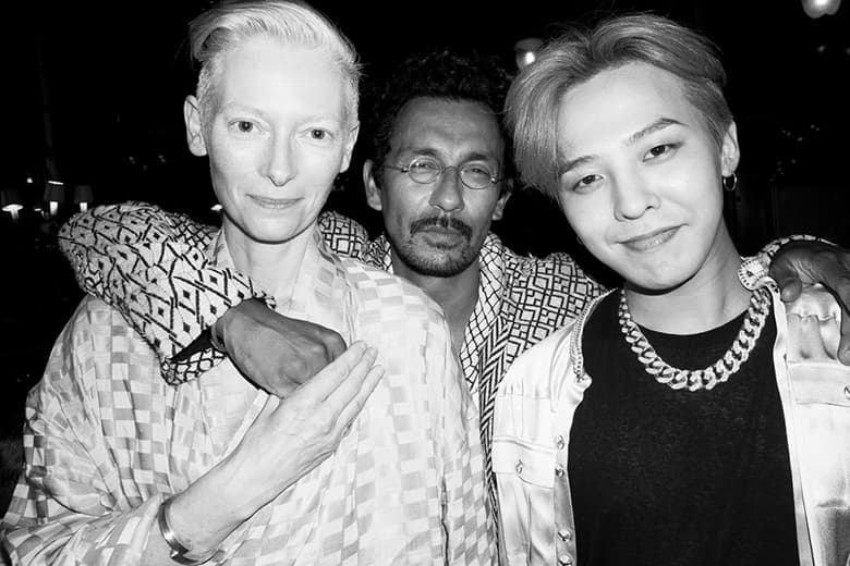 Kanye West 與 G-Dragon 一同出席 Haider Ackermann 晚宴