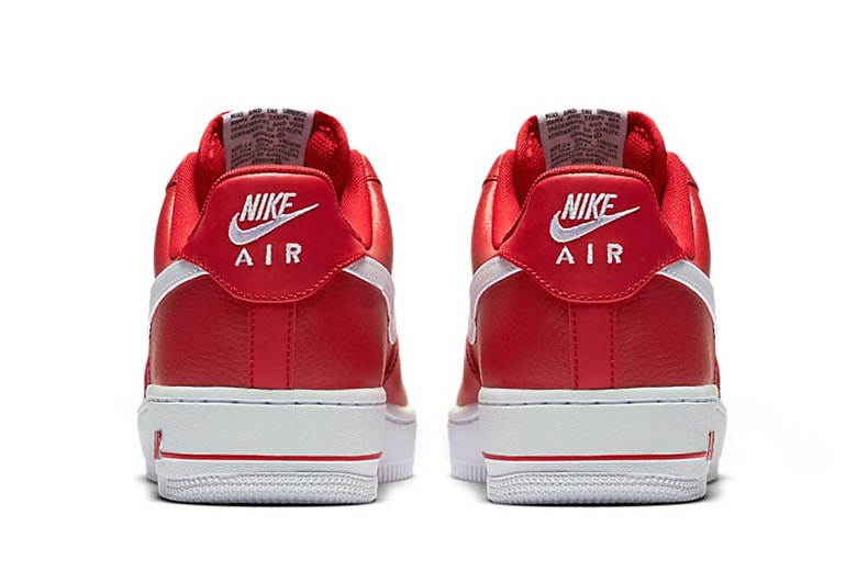 Nike Air Force 1 Low 全新配色設計「University Red」
