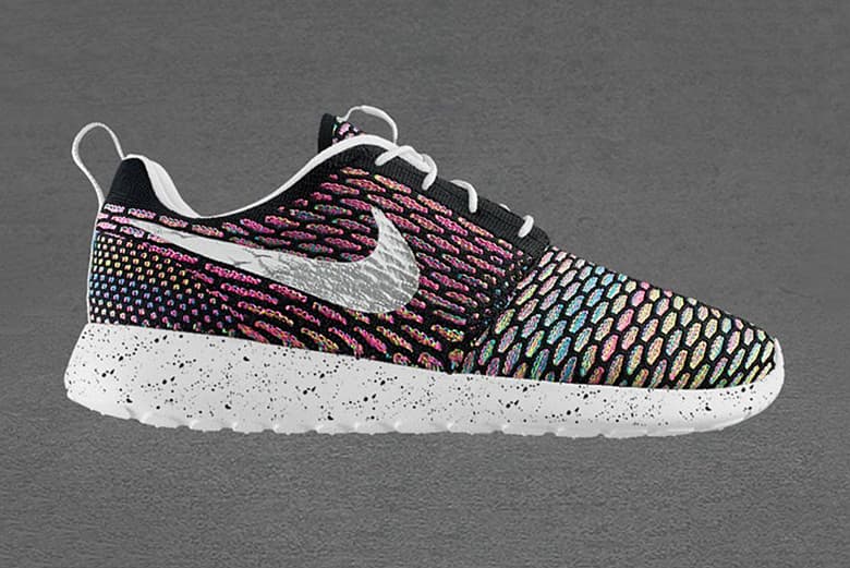 NIKEiD 新增 Roshe Flyknit「Multicolor」配色選項