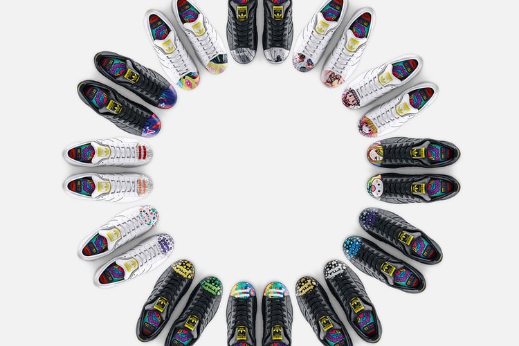 Pharrell Williams x Todd James x Zaha Hadid x Mr. x Cass Bird x adidas Originals Supershell「Artwork」聯名系列