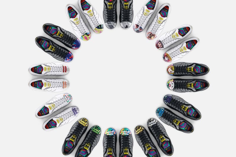 Pharrell Williams x Todd James x Zaha Hadid x Mr. x Cass Bird x adidas Originals Supershell「Artwork」聯名系列