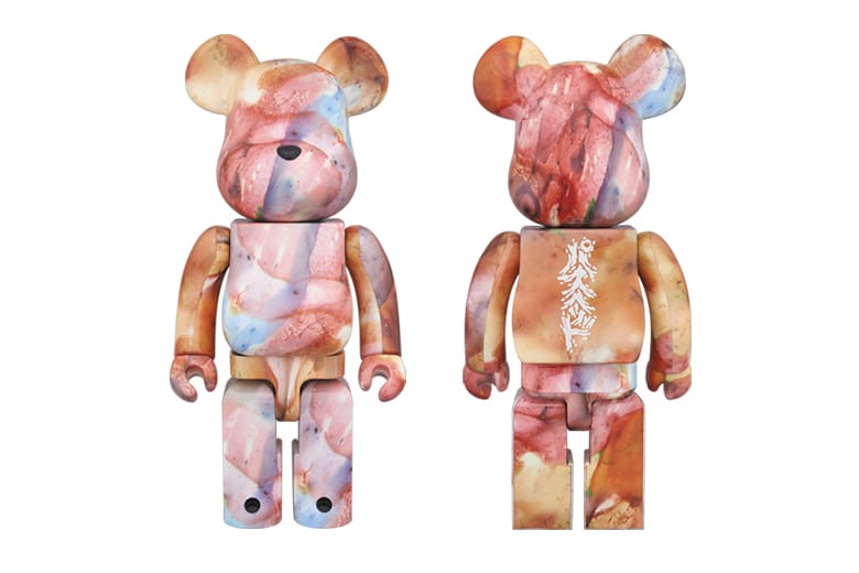 PUSHEAD x Medicom Toy 400% Bearbrick 合作玩偶