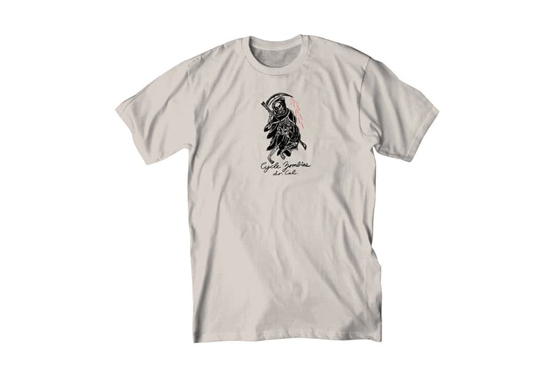 Wes Lang x Cycle Zombies 2015 春夏聯名「REAPER」T-Shirt