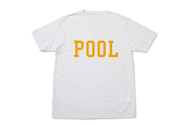 the POOL aoyama 限量「MY OWN POOL TEE」系列