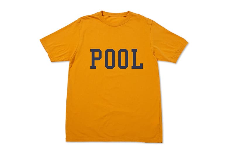 the POOL aoyama 限量「MY OWN POOL TEE」系列