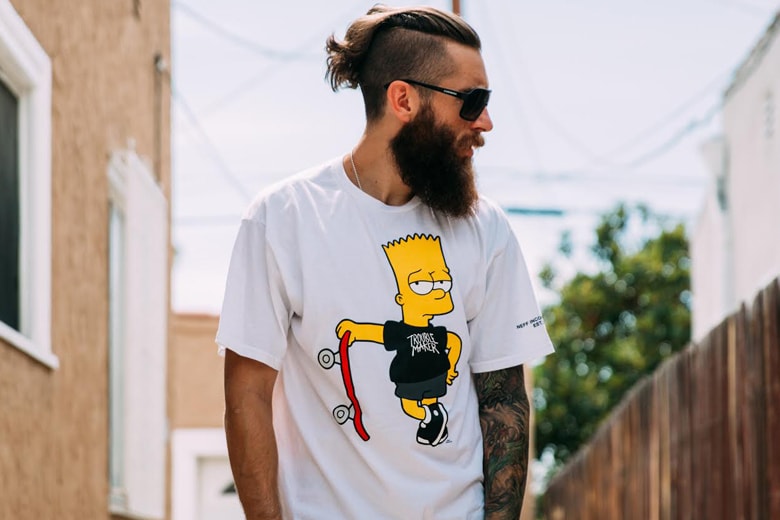 Jaden Smith 親身示範 The Simpsons' x Neff 2015 夏季聯名系列