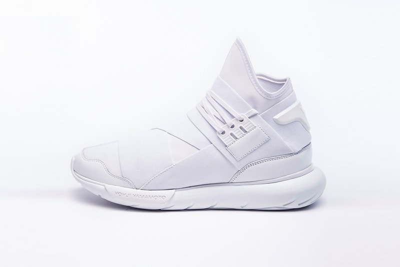 Y-3 Qasa High 全白配色設計