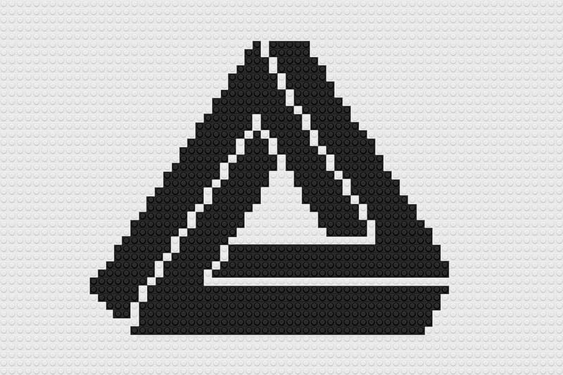 藝術家運用 LEGO® 積木演繹街頭品牌 Logo