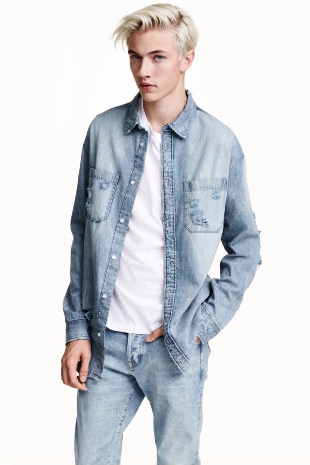 Lucky Blue Smith 演繹 H&M 2015 秋季系列 Lookbook 