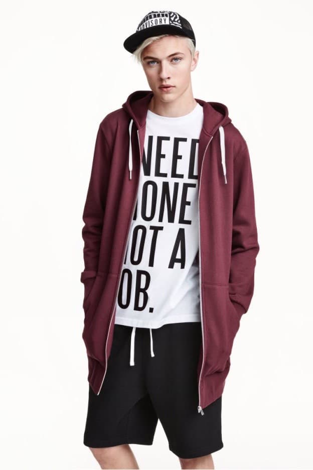 Lucky Blue Smith 演繹 H&M 2015 秋季系列 Lookbook 