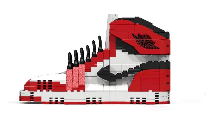 Tom Yoo 打造 LEGO 版 Air Jordan 1
