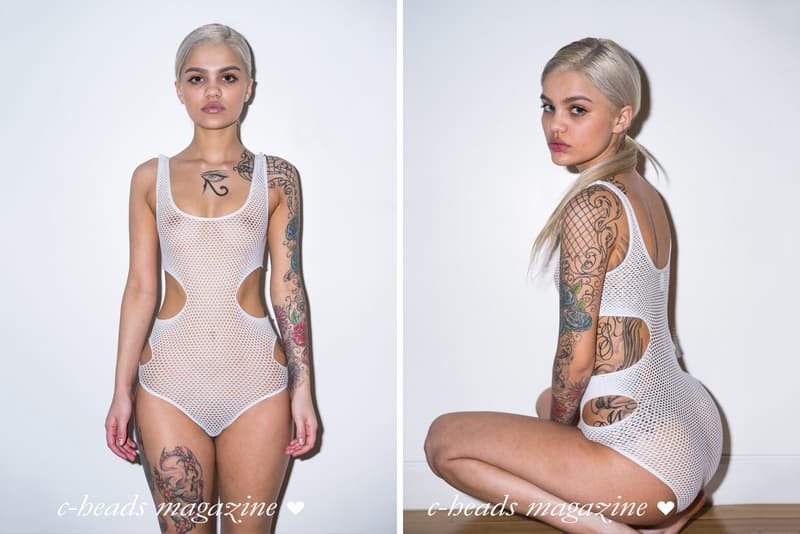 「Yeezy 女郎」Amina Blue 登上《C-Heads》雜誌封面