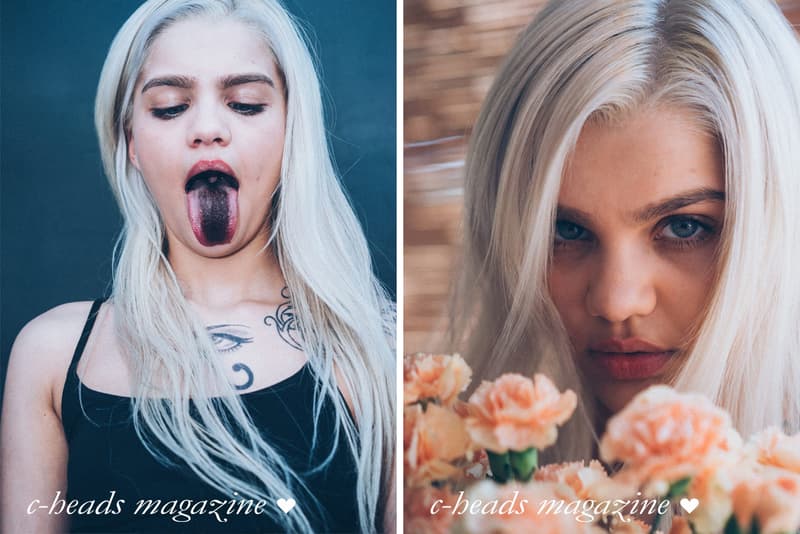 「Yeezy 女郎」Amina Blue 登上《C-Heads》雜誌封面