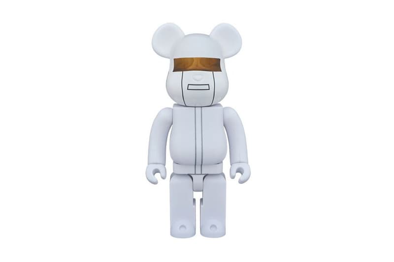 Daft Punk x Medicom Toy Bearbrick「White Suits Version」白色版本