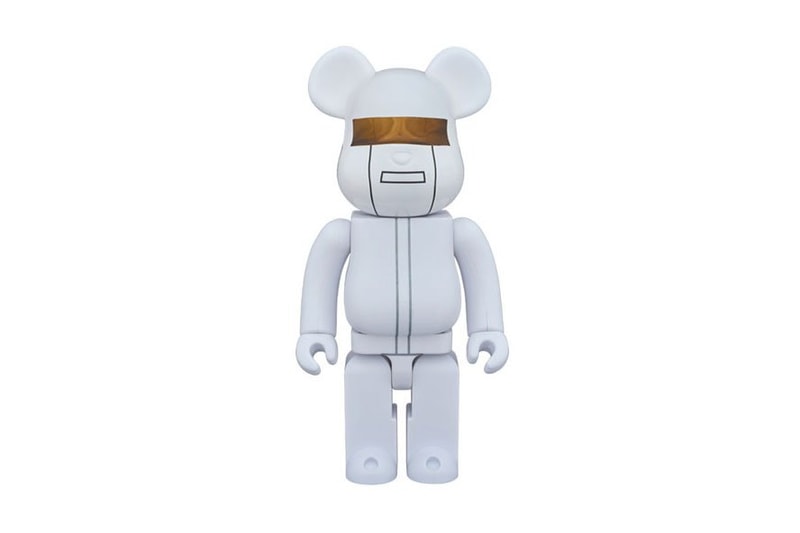 Daft Punk x Medicom Toy Bearbrick「White Suits Version」白色版本