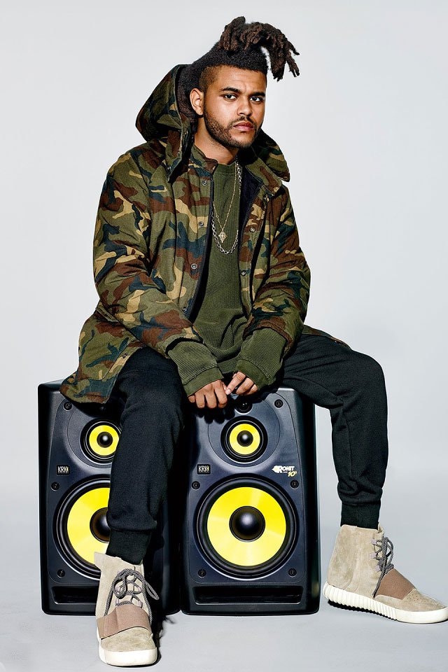 The Weeknd 親身示範 YEEZY Season 1 造型穿搭