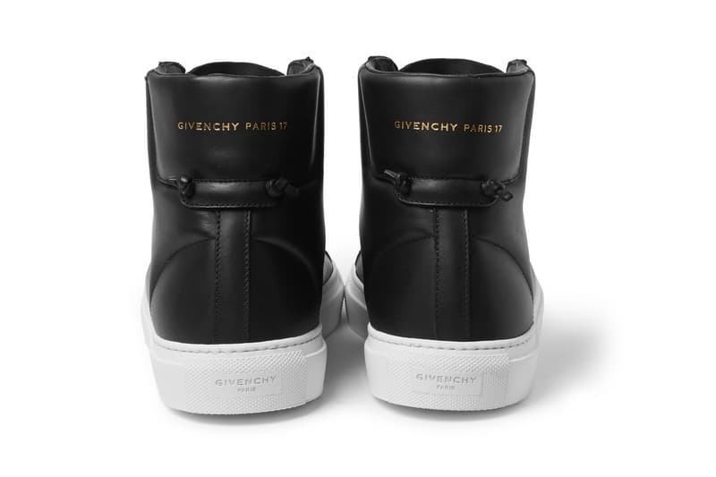 Givenchy 2015 秋冬高筒皮革球鞋