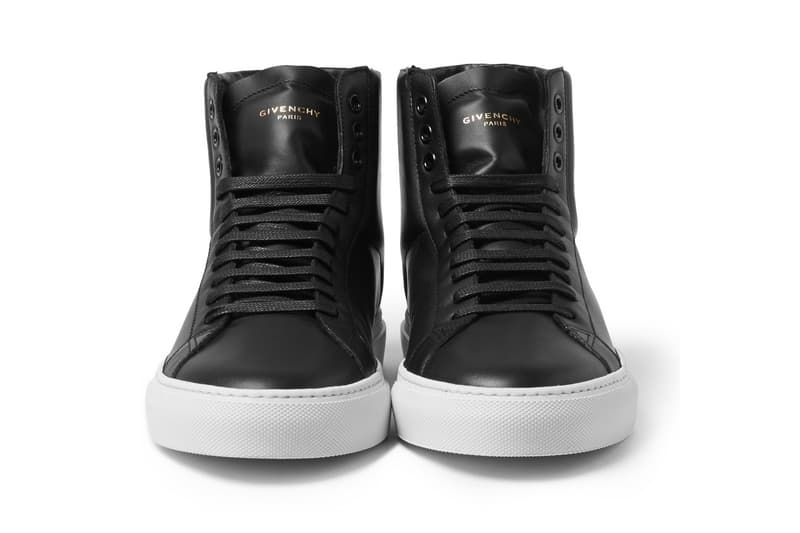 Givenchy 2015 秋冬高筒皮革球鞋