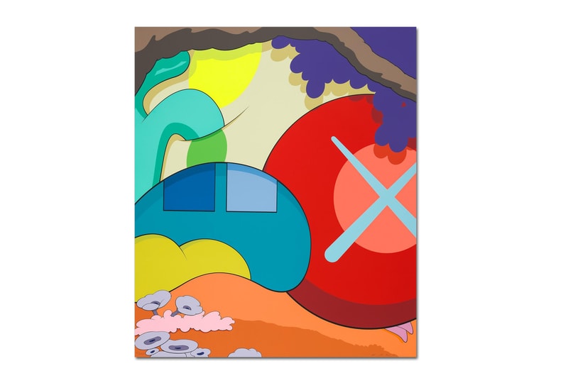 KAWS《You Should Know I Know》限量畫作