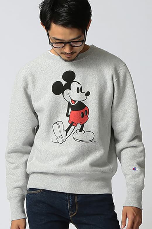 Mickey Mouse x BEAMS x Champion 2015 秋冬聯名系列