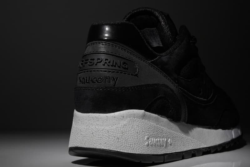 Offspring x Saucony Shadow 6000「stealth」聯名鞋款