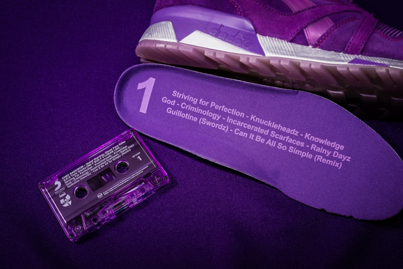 Packer Shoes x Raekwon x Diadora N.9000「Purple Tape」別注鞋款