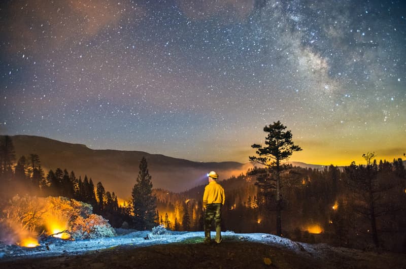 Stuart Palley 發佈加州森林火災紀實攝影作品系列