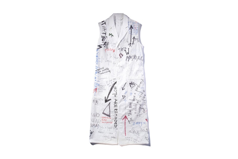 Raf Simons 2015 秋冬無袖大衣設計