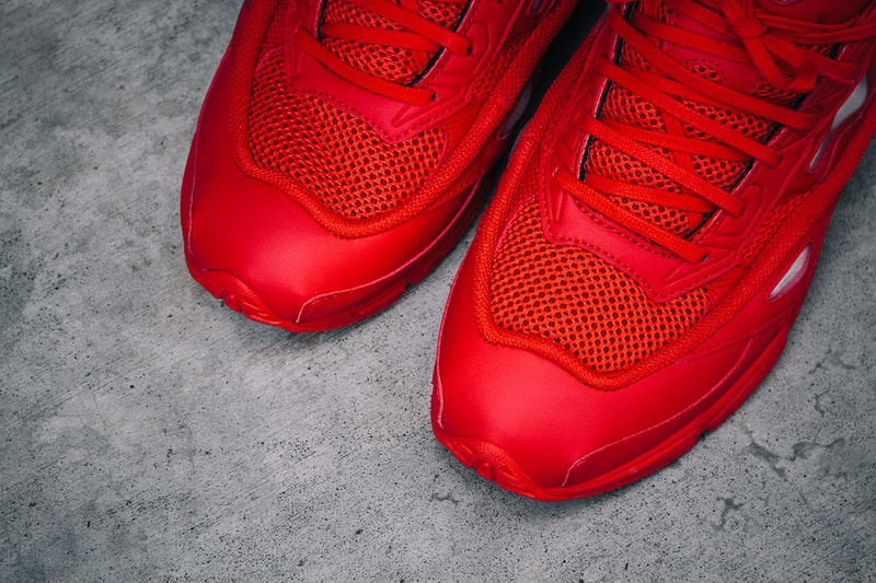 近賞 Raf Simons x adidas Consortium Ozweego 2 全紅配色