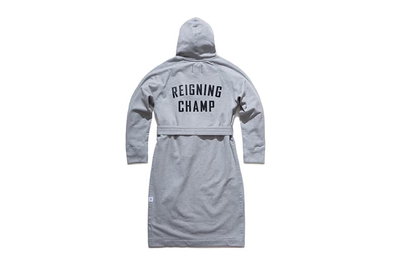 Reigning Champ 2015 秋冬連帽運動長袍系列