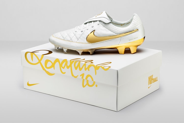 Nike Tiempo Legend「Touch of Gold」Ronaldinho 專屬限量版球鞋